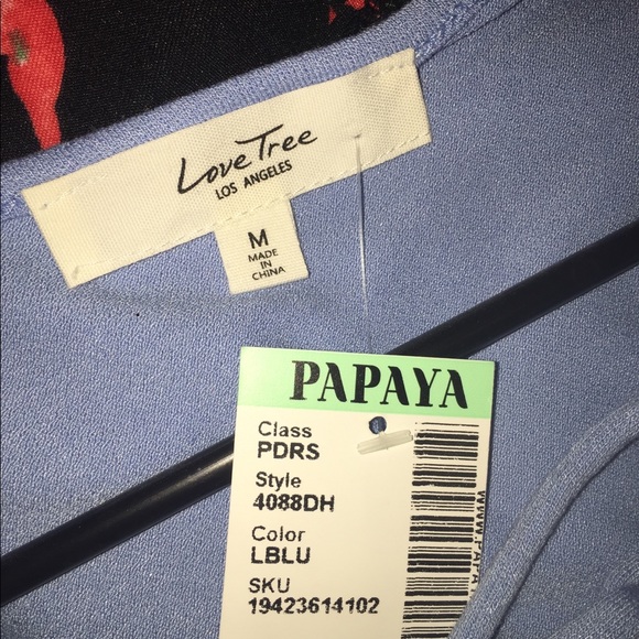 Baby blue midi bodycon dress - Picture 3 of 3